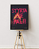 plakaty Plakat Styrta Się Pali - Klasyka Internetu - Lipinki Łużyckie 1