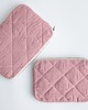 etui na laptopa Lniane etui na laptopa DUSTY PINK 2