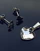 kolczyki swarovski Kolczyki - Serduszka - kryształy Swarovski 3