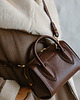 torby na ramię LUCKY BAG - skórzana torebka - brąz klasyczny 1