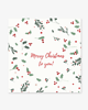 kartki świąteczne "Merry Christmas To You" 1