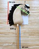 zabawki - inne Hobby horse A4 mustang bułany koń na kiju 9