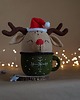 misie i maskotki Ozdoba Jeleń w kubku, Dekoracja świąteczna, Maskotka na prezent 6