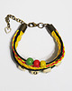 bransoletki drewniane Bransoletka - Love rasta - rzemienie, drewniane koraliki 1