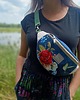 saszetka nerka Duża nerka damska z kolibrem Patagona 2