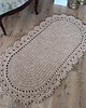 dywany Dywan owalny ze sznurka bawełnianego 75cmx140cm 2