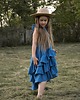 sukienki dla dziewczynki Sukienka Muślinowa Blue Summer 1