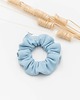 gumki do włosów Scrunchie/frotka dzianina błękit 2