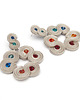kolczyki soutache Nowoczesne kolczyki sutasz kolorowe, duże 1
