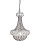 lampy wiszące Unikatowa lampa wisząca Saba silver 1