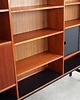 regały i półki Biblioteczka tekowa, duński design, lata 70, produkcja: Dania 7