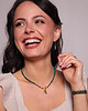 naszyjniki - inne Naszyjnik malachit toggle z zawieszką 3