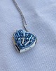 wisiory Naszyjnik - unikatowy sekretnik serce 1