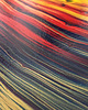 obrazy Obraz abstrakcyjny do salonu, żywe kolory, pt. 'Złote Góry' 50x70 cm 6