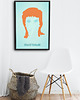 plakaty David Bowie - plakat fine art 50x70 cm 5