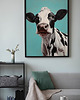 plakaty Plakat w stylu pop art "Krowa" 1