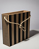 skrzynki, kufry i pudła Bag Box Torba tekturowa 35x11x35 cm pasy czarne 3