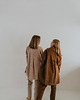 spodnie materiałowe damskie Spodnie sztruksowe Totally, vintage brown 3