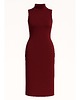 sukienki maxi damskie Sukienka  burgund  YY300055 2