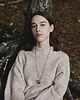 wisiory LABEL maxi / black silver necklace 3