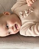 body i śpiochy niemowlęce Body ARIEL prążek pudrowy róż długi rękaw 4
