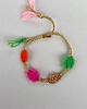 bransoletki na sznurku Bransoletka tkana, unikat - 4 elementy 4
