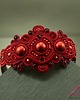 bransoletki soutache Unikatowa bordowa bransoletka sutasz 3