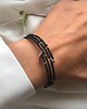 bransoletki wire wrapping Bransoletka czarna 4