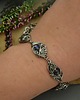 bransoletki wire wrapping Bransoletka regulowana niebieskie labradoryty wire wrapping 5