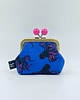 portfele damskie Octopus Navy & Pink 3