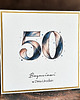 kartki scrapbooking Personalizowana kartka na 50. urodziny / Kolekcja Jubileuszowa, BH 56 1
