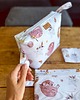 kosmetyczki Komplet 3 kosmetyczek - Boho Noc 3