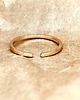 pierścionki złote Otwarty Złoty Pierścionek z Diamentami, Złoto próby 585, Ręcznie Robiony 1