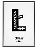plakaty Plakat METRYCZKA LITERKA imię dziecka 5