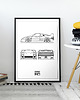 plakaty Plakat Legendy Motoryzacji - Ferrari F40 2