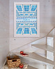 plakaty Lizbona azulejos - plakat 50x70 cm 1
