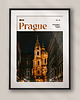 plakaty Minimalistyczny plakat Praga Czechy 3