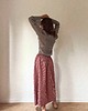 spódnice maxi Spódnica na gumce BIBI /CHESTNUT/ 4