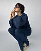 spodnie dresowe damskie Spodnie Relaxing navy blue 9