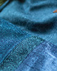 torby na ramię Duża granatowa torba z kominem patchwork 1