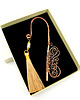 zakładki do książek Miedziana zakładka do książki wire wrapping 6