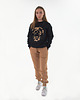 bluza bez kaptura damska Bluza damska z haftem lwa 1