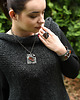 bransoletki wire wrapping Bransoletka z bursztynem. Miedziana bransoletka 6
