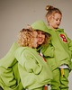 bluzy dla chłopców Dres oversize Lime 3