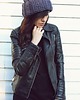czapki damskie Szara czapka beanie  z wełną 6