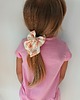 dziewczynka - inne Gumka jedwabna z kokardą MINI scrunchie wild love 1