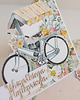 kartki scrapbooking Wszystkiego najlepszego, imieniny, urodziny, kartka 3d 3