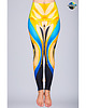 legginsy Legginsy Rainboow Splash High - Black 1