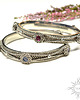 bransoletki srebrne Rainbow II, bransoletka z kryształami Swarovski 6