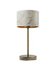 lampy stołowe Chromowana lampka nocna  w sypialni NICEA MARMUR 5